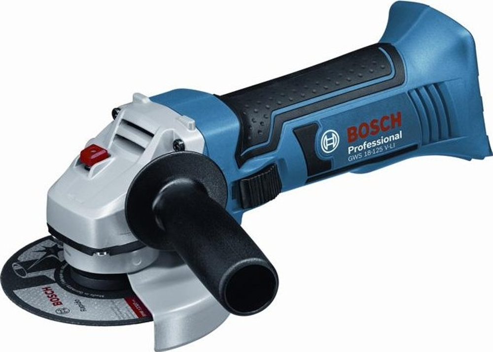 Аккумуляторная болгарка BOSCH GWS 18-125 V-LI без АКБ и ЗУ 060193A307