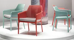 Подушка для кресла Net Relax серая