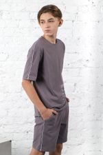 Костюм для мальчика Оливер-1 Виотекс СЕРЫЙ