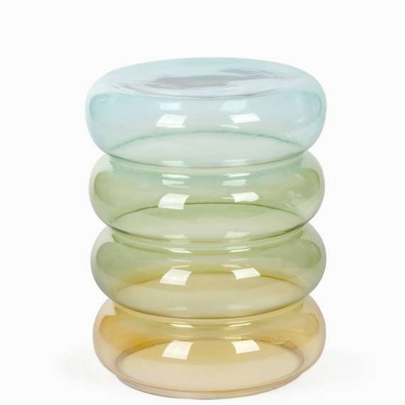 Кофейный стол Prosper Ø35х45 см, разноцветное стекло