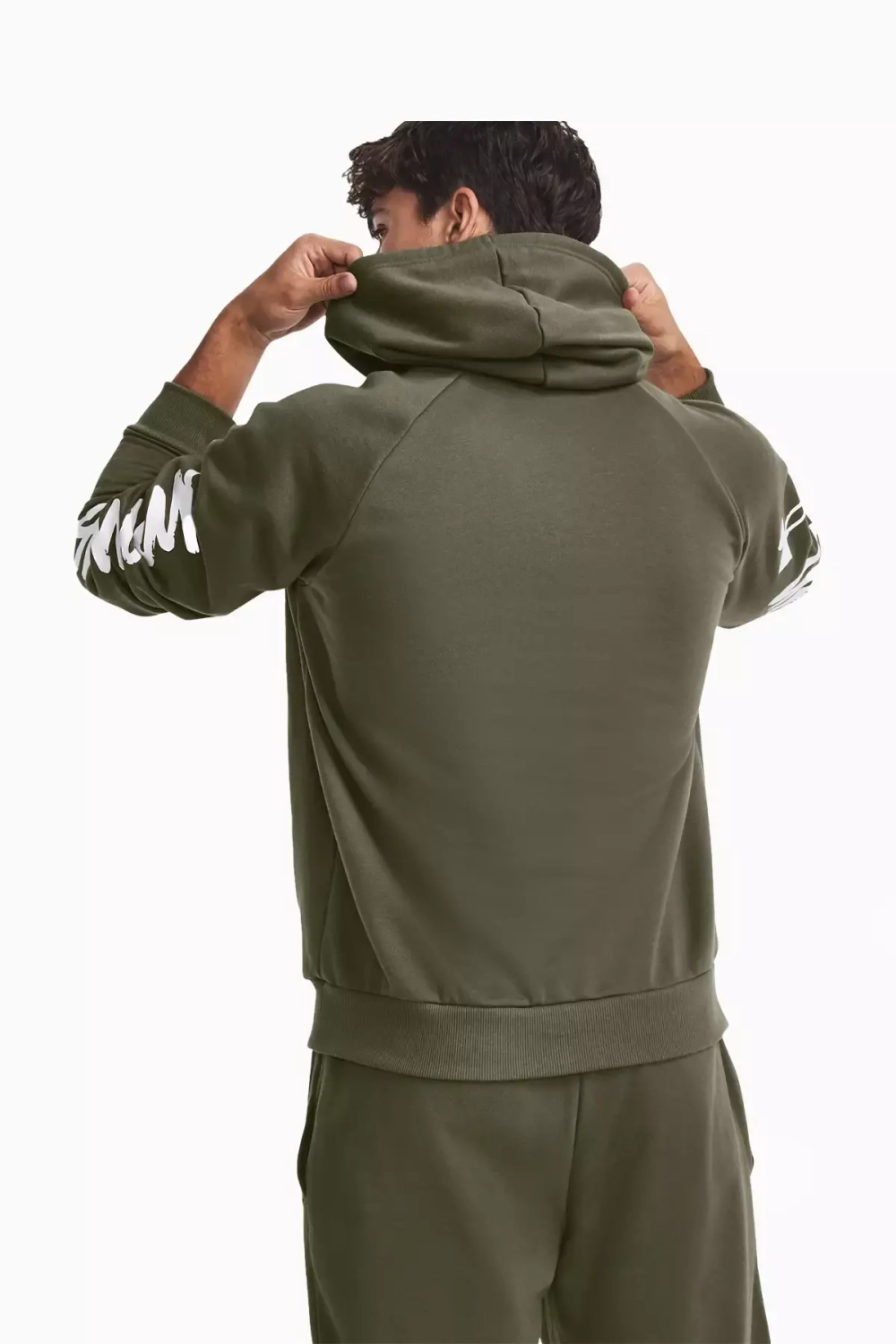 Кофта Under Armour Rival Fleece Graphic - зеленый