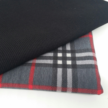 Кашкорсе к 2х нитке петля цвет Черный