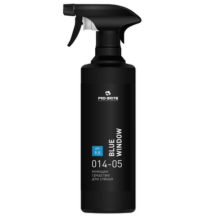 Средство для Чистки Стекол и Зеркал Blue Window Pro Brite 0,5л