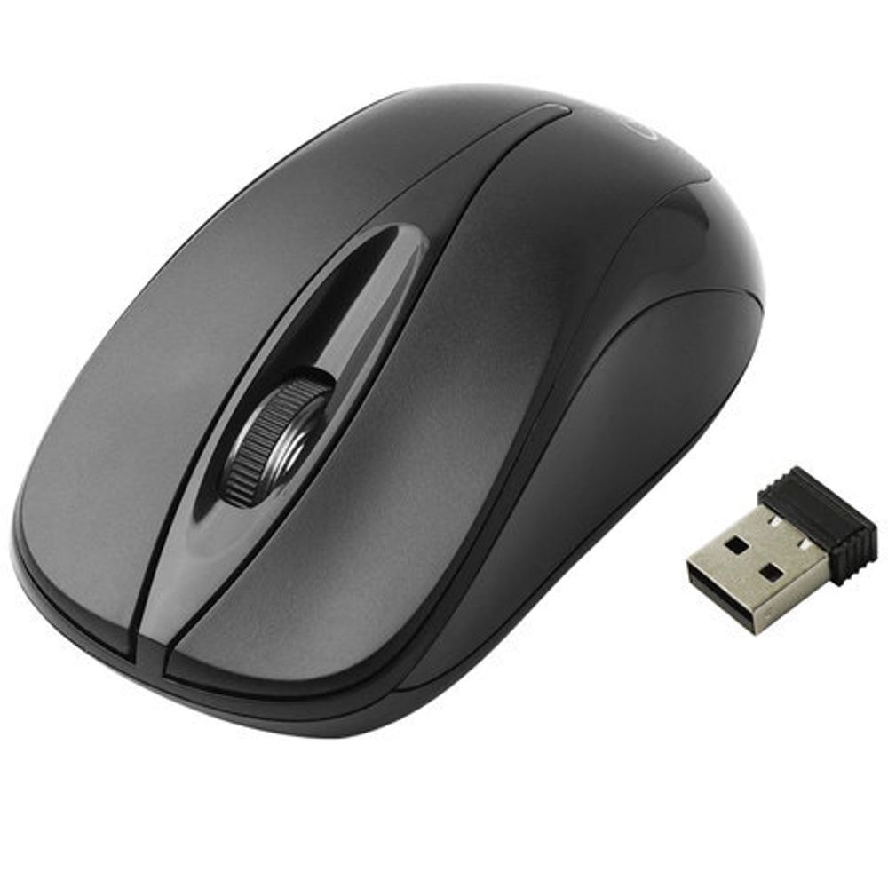 Мышь беспроводная GEMBIRD MUSW-325, 2 кнопки + 1 колесо-кнопка, оптическая, черная