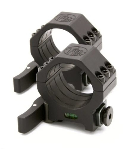Кольца TIER-ONE QD TacRings (6 винтов) Ø30mm H25mm (быстросъемные)