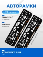 Автомобильные рамки. Volkswagen LAIN ORANGE 2 шт