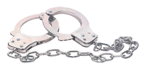 Наручники NMC CHROME HANDCUFFS с длинной цепочкой 48 см