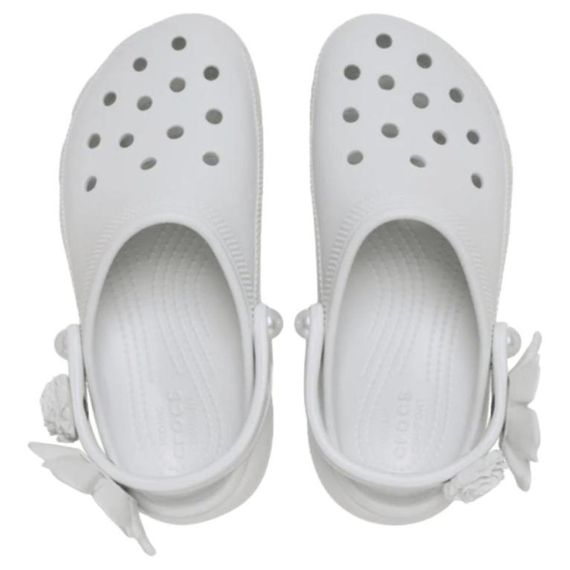 Crocs Classic Platform Bouquet Clog 'White'