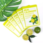 Маска тканевая с каламанси FarmStay Real Calamansi Essence Mask