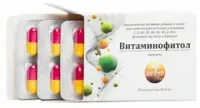 Бад "Витаминофитол", источник витаминов, 30 капсул по 450 мг., Алфит Плюс