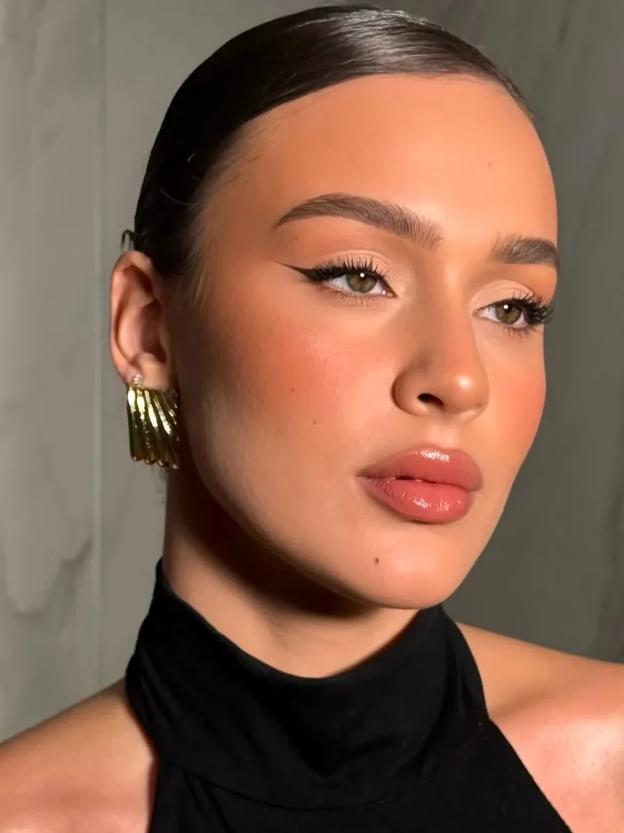 Серьги золотые Слой, Золотые