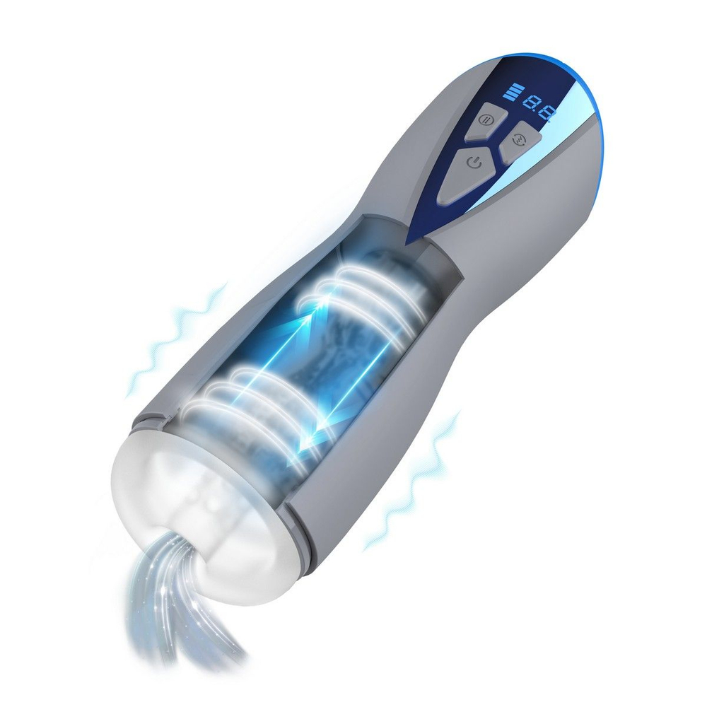 Интерактивный мастурбатор Eloa с вакуумом и вибрацией