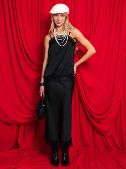 Юбка Шантилье (черная)