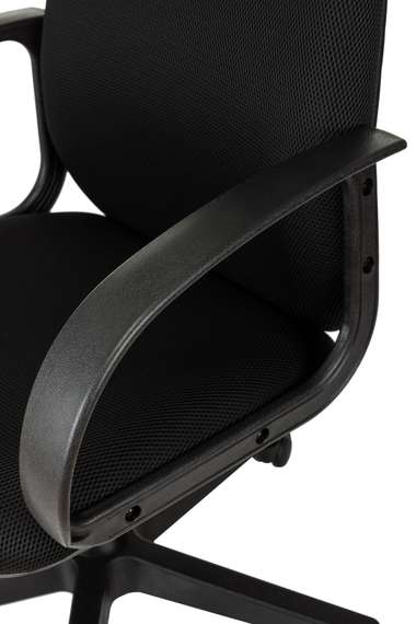 Кресло руководителя Бюрократ Ch-808AXSN черный TW-11 крестов. пластик