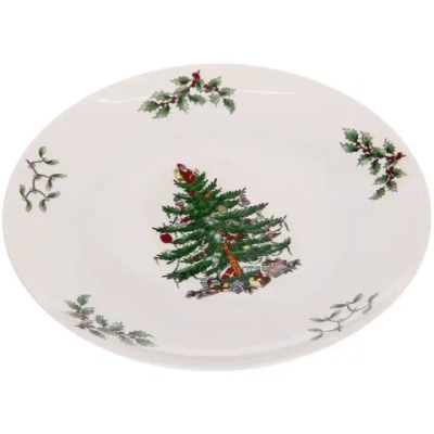 Тарелка керамическая «Ёлочка» 20,5*2см