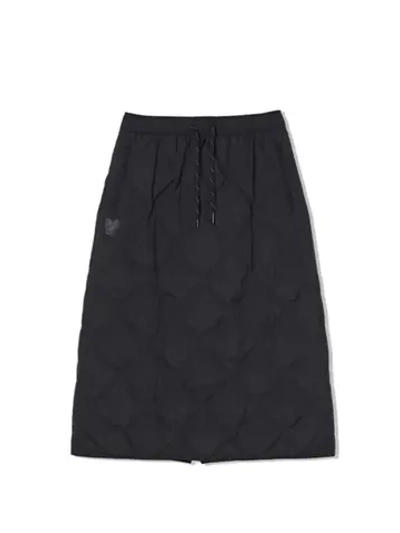 Юбка с наполнителем из пуха свободного кроя