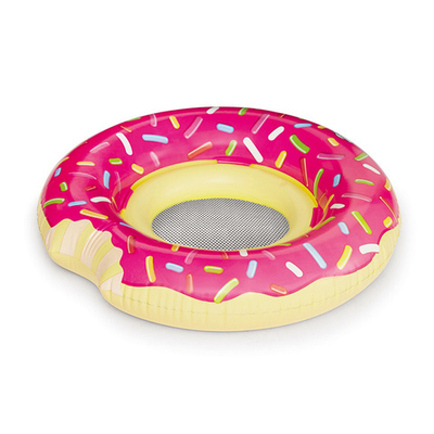 Круг надувной детский pink donut