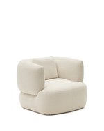 Martina Кресло из необработанной ткани букле