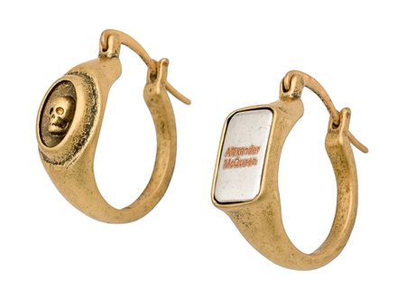 Серьги-Кольца "Винтаж. Асимметрия" 23мм