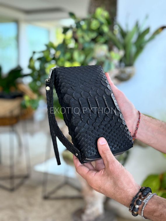 Портмоне органайзер из Драгон кожи питона WA-226
