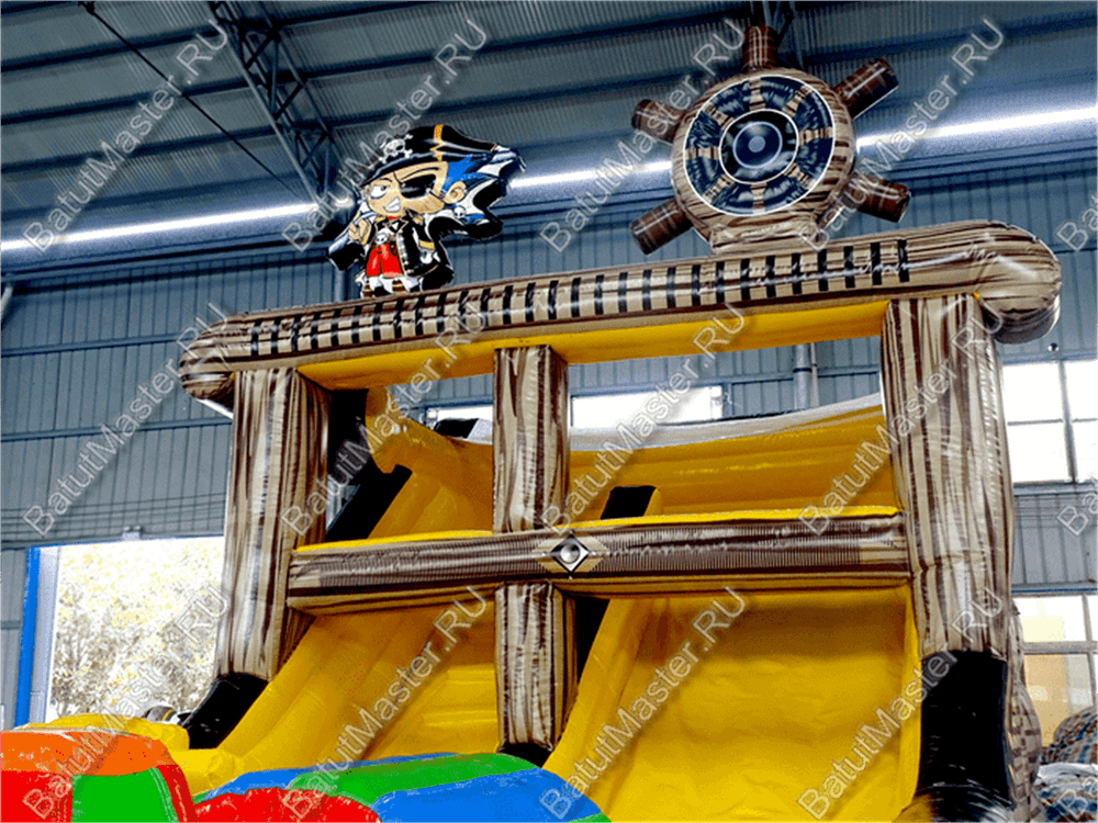Надувной корабль "Пират Черная Борода"