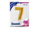 Шар (40"/102 см) Цифра, 7 Gold