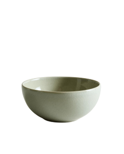 Zara Home миска из каменной керамики, цвет зелёный, 14.5 см