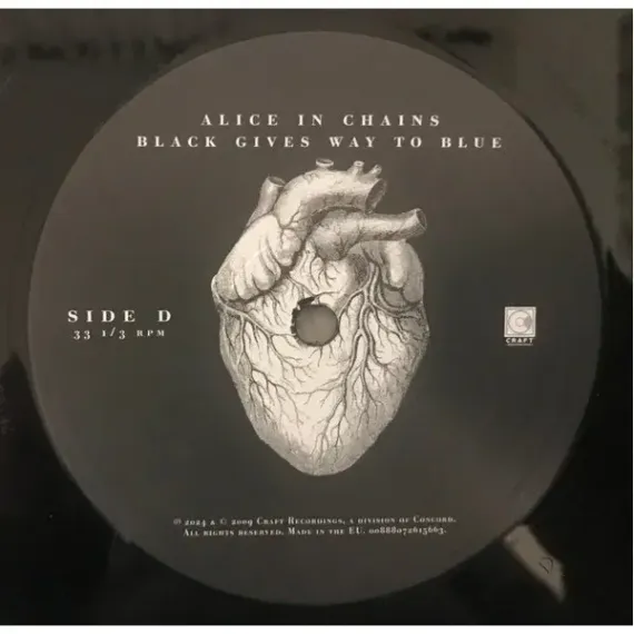 Alice In Chains Black Gives Way To Blue LP