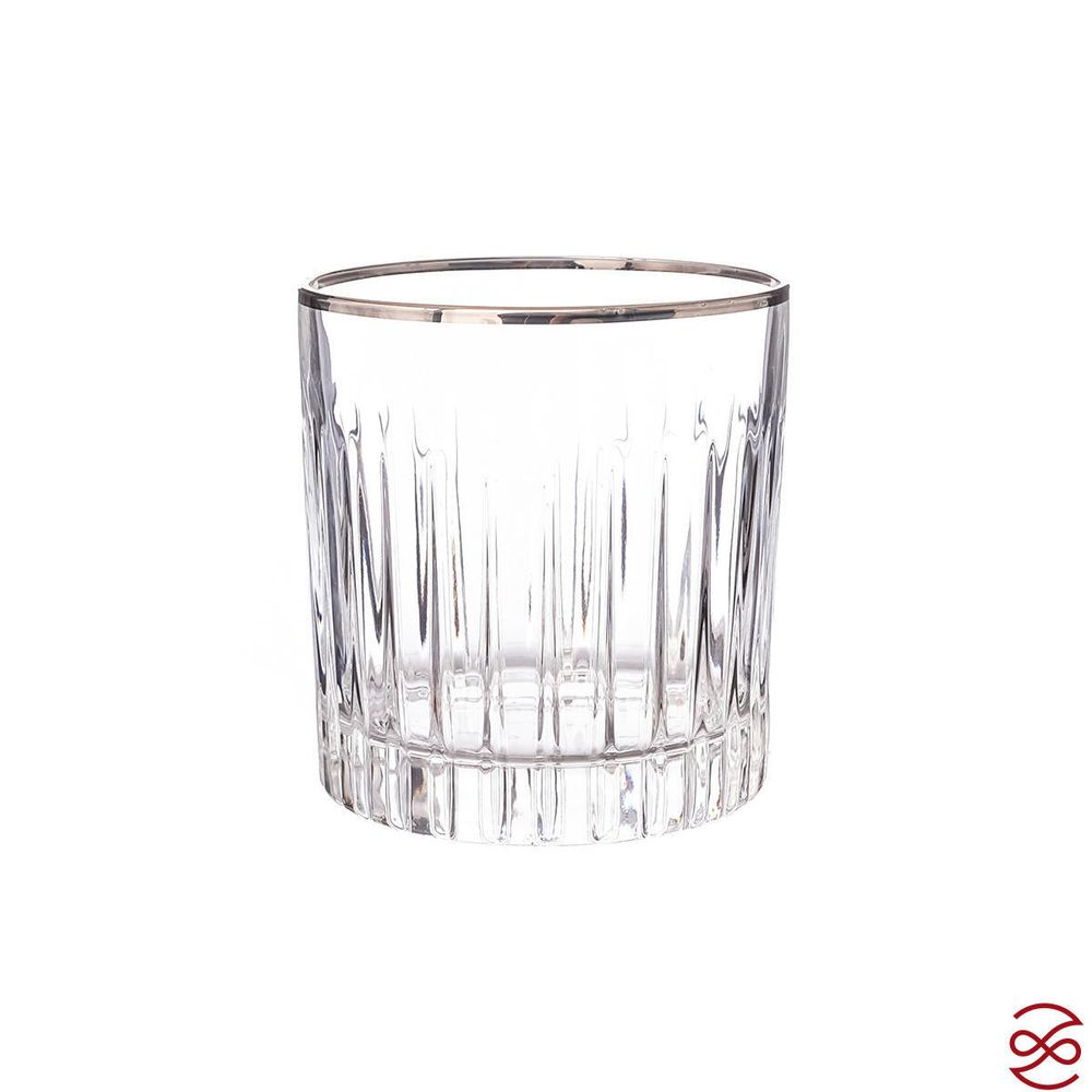 Набор стаканов AS Crystal Timeless Platinum Rim 360 мл (6шт)