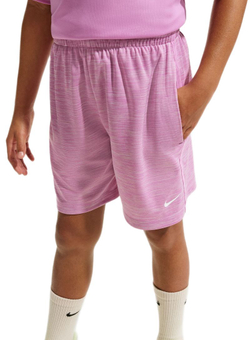 Детские теннисные шорты Nike Kids Dri-FIT Multi Big Training - light magenta/pure/htr/white