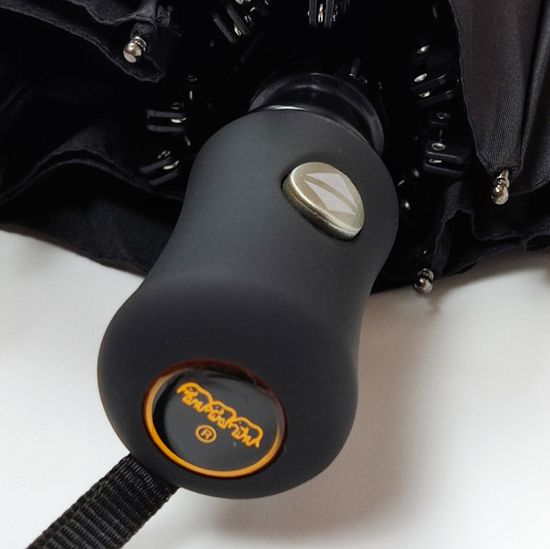 Мужской зонт Три Слона - Чёрный Полный автомат 795