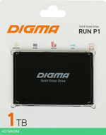 SSD диск Digma 2.5" SATA III 1Tb Run P1 (DGSR2001TP13T)