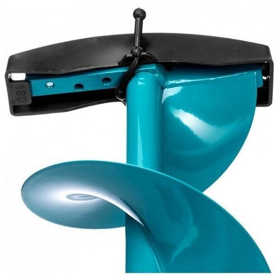 Ледобур ЛР-180Д левое вращение, цельнотянутый шнек (LK-180LD) Тонар