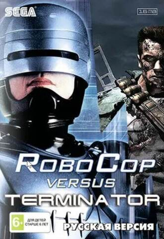 Картридж Robocop Versus Terminator (SEGA, русская версия)