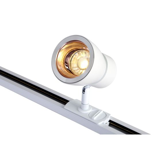 Трековый светильник Crystal Lux CLT 0.31 009 WH-GO
