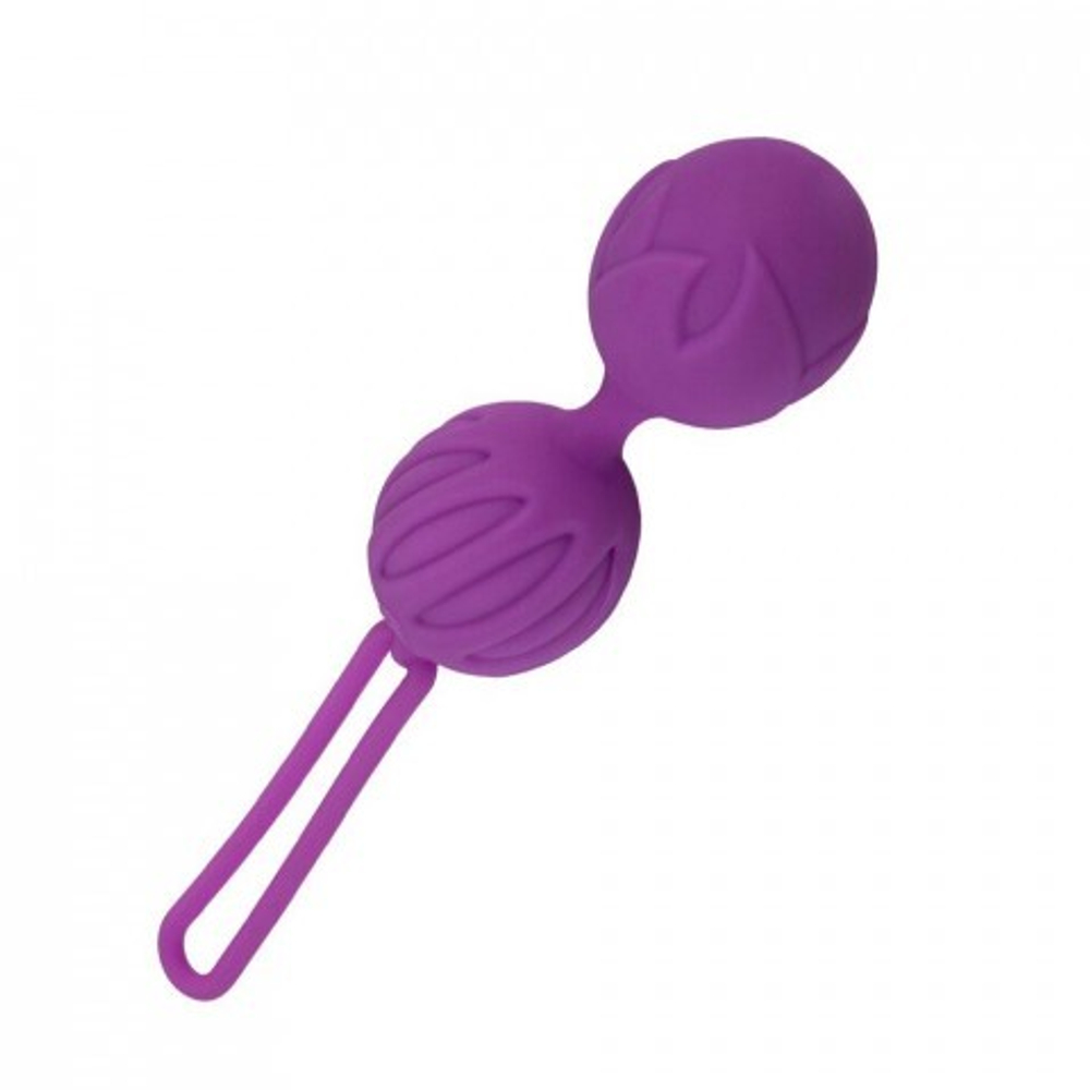 Вагинальные шарики Geisha Lastic Balls фиолетовые от Adrien Lastic (размер S)