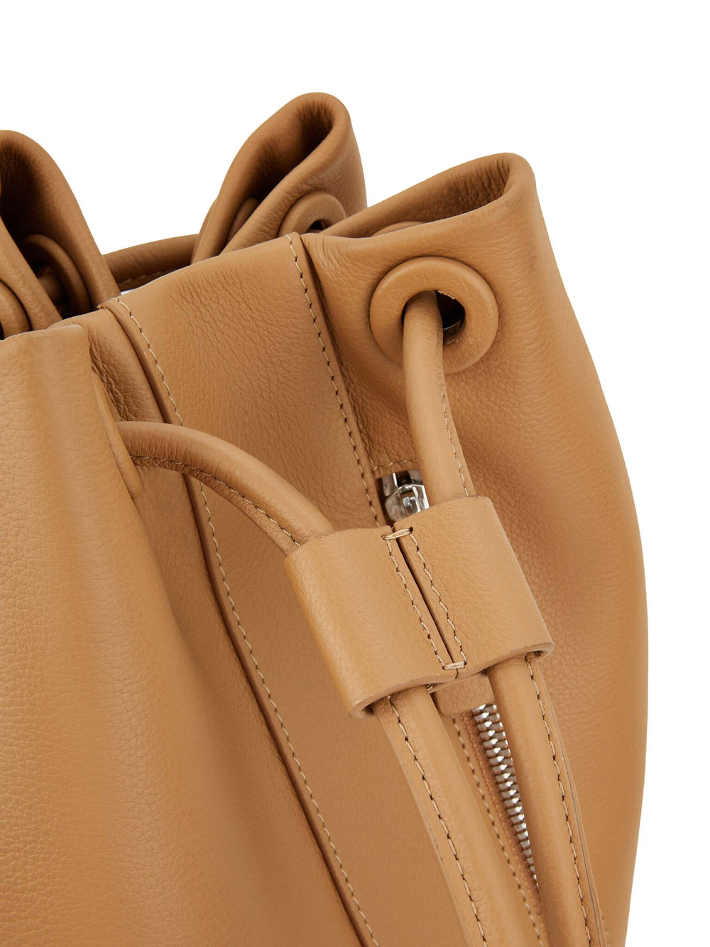 Backpack TRAVEL NEW light caramel color