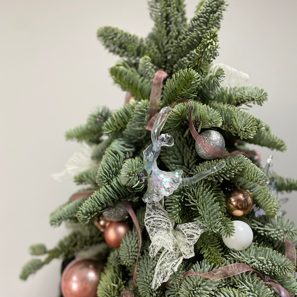 Ёлка с ёлочными игрушками «Балерина» S 1058