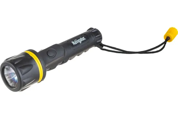Фонарь Navigator NPT-R06-2АА 1LED*0,5Вт резина 23862