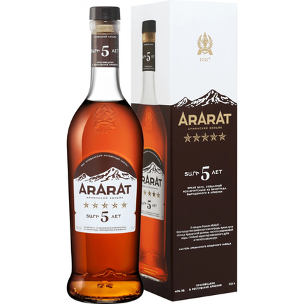 Коньяк ArArAt 5 лет 0,5 л