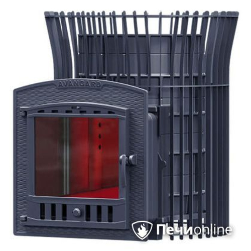 Банная дровяная печь Гефест AVANGARD 35 (П2) в сетке Тюльпан