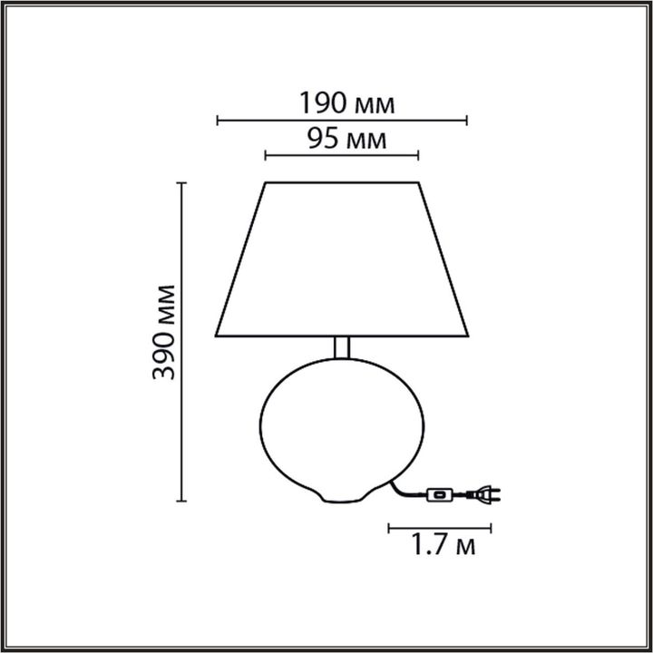 Настольная лампа Lumion Moderni Tapala 8139/1T