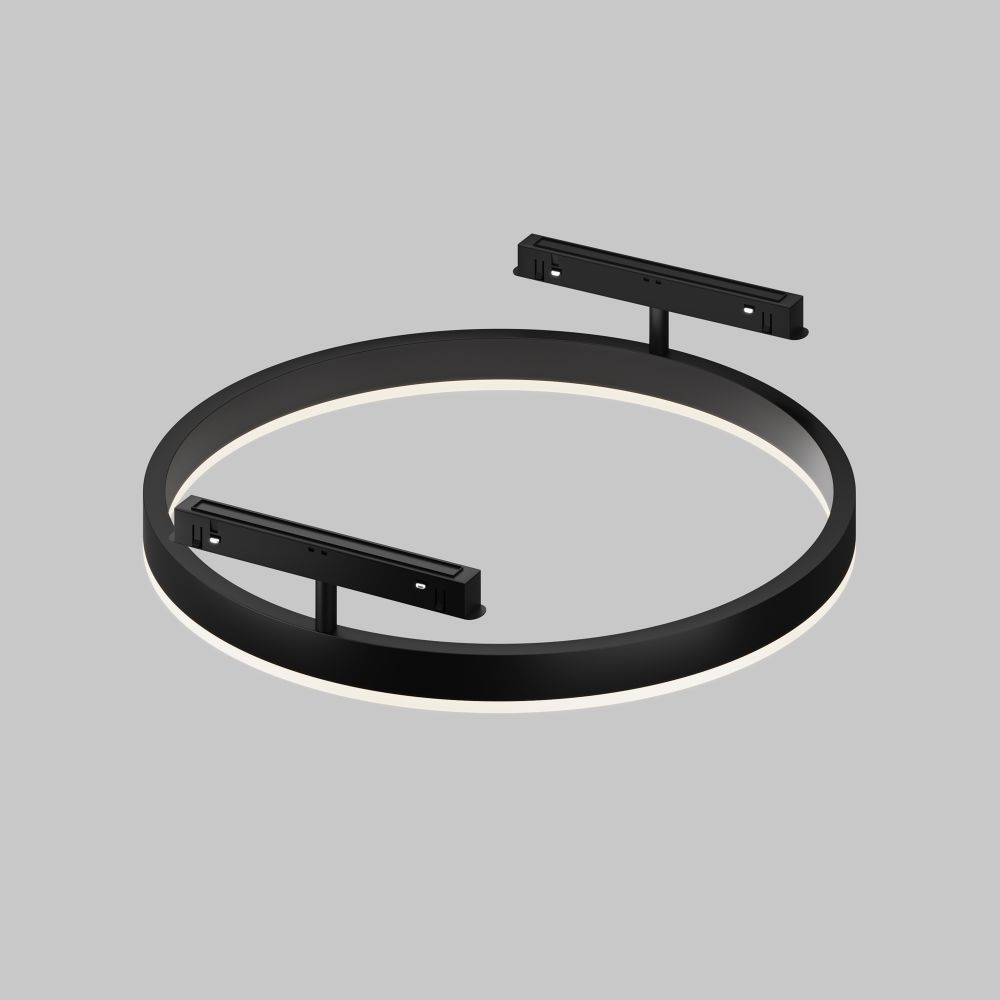 Трековый магнитный светодиодный светильник Maytoni Exility Rim TR227-2-24W4K-B