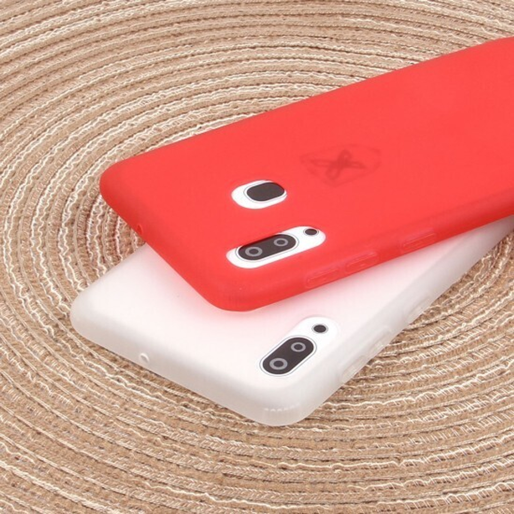 Чехол ТПУ для Samsung Galaxy A30, 011524 Белый