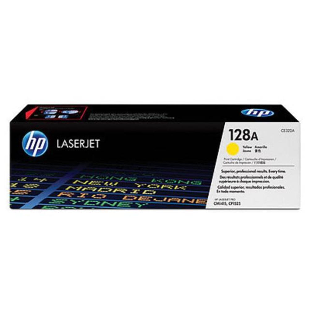 Картридж HP 128A CE322A лазерный желтый (1300 стр)