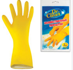 Перчатки хозяйственные резина, размер L, Dr.Clean (12пар/240пар)