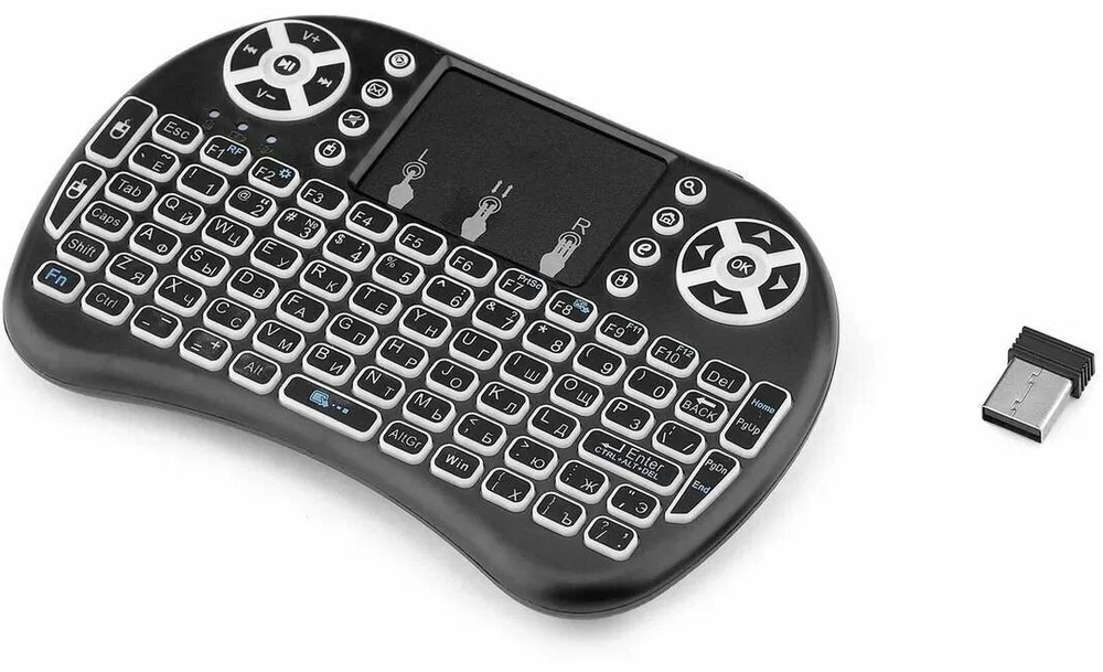 Пульт Air Mouse Keyboard Mini i8 (русская клавиатура)