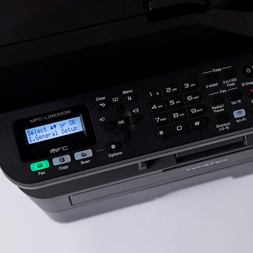 МФУ Brother MFC-L2800DW, A4, 32 стр./мин, Wi-Fi