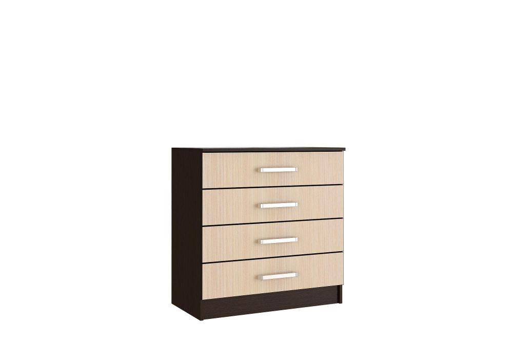 Комод Фиеста (800), Дуб беленый, Венге