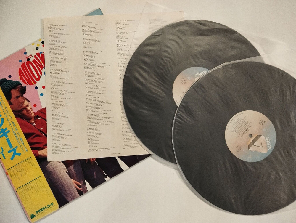 Винтажная виниловая пластинка LP The Monkees Golden Story 2LP (Japan 1980)